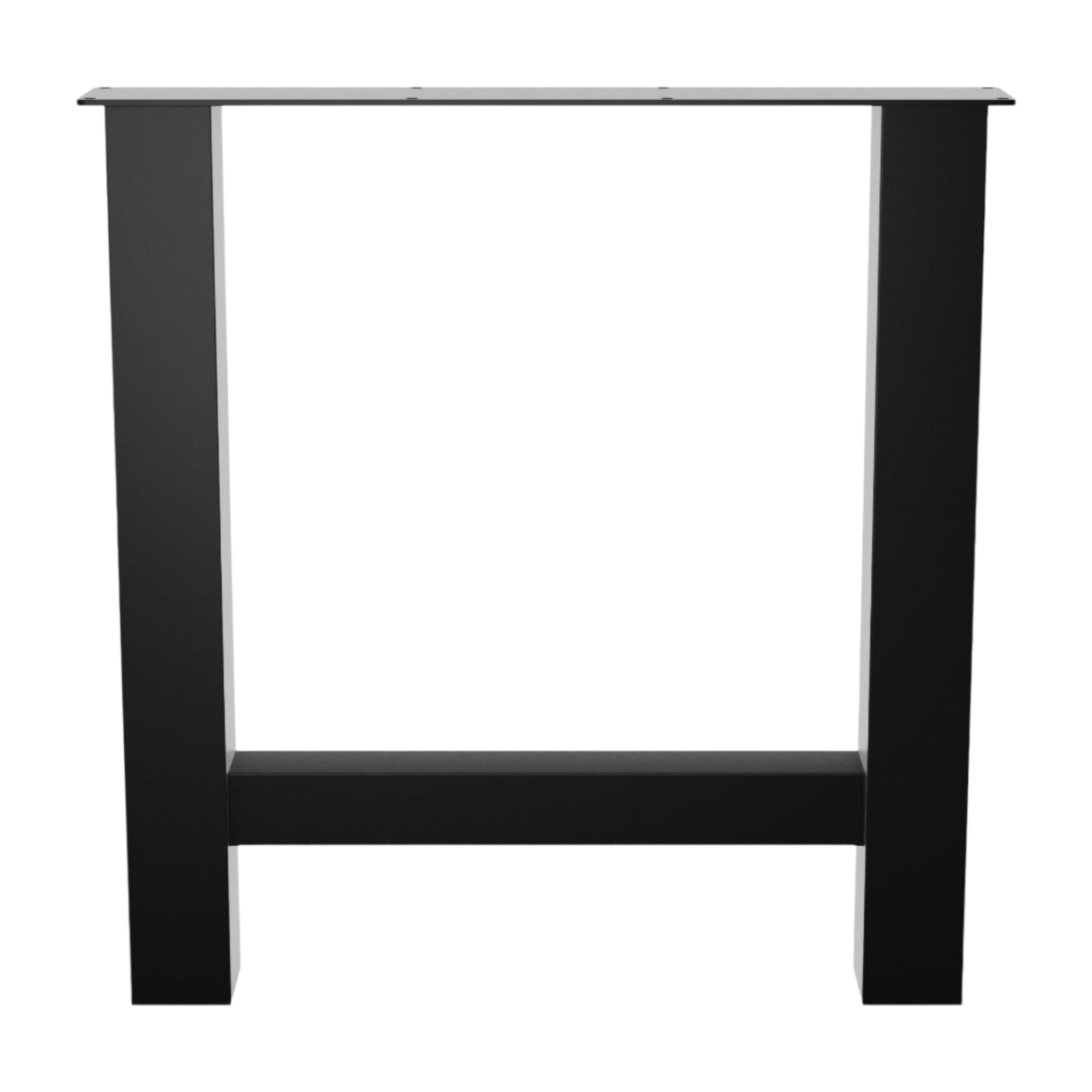H-Tischbeine 80x80mm - Premium Design | Pulverbeschichtet