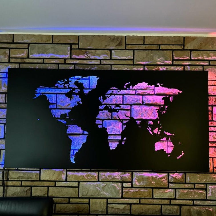 XL Weltkarte zum Aufhängen
