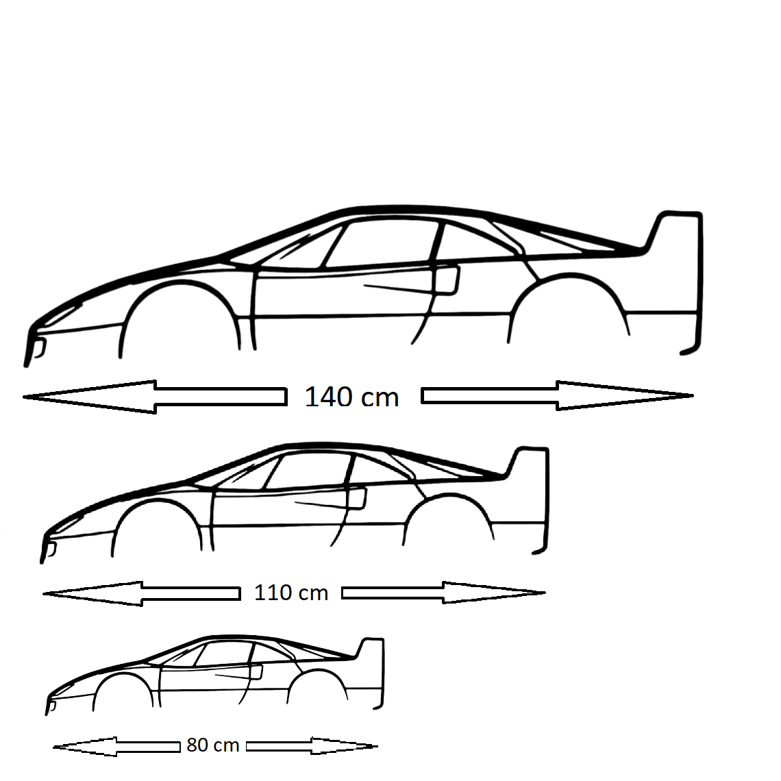 VW Golf 6 GTI - Premium Metall Wandbild