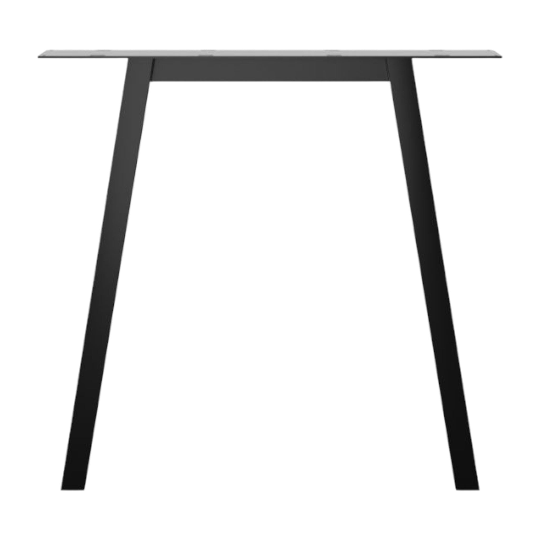 U-Tischbeine 80x40mm - Umgedrehtes U mit konischer Form | 2er-Set