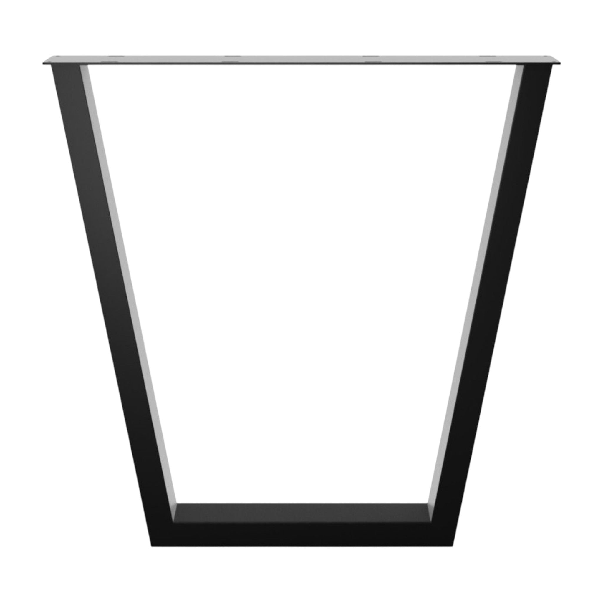 Trapez-Tischbeine 80x40mm - Elegantes Design | 2er-Set