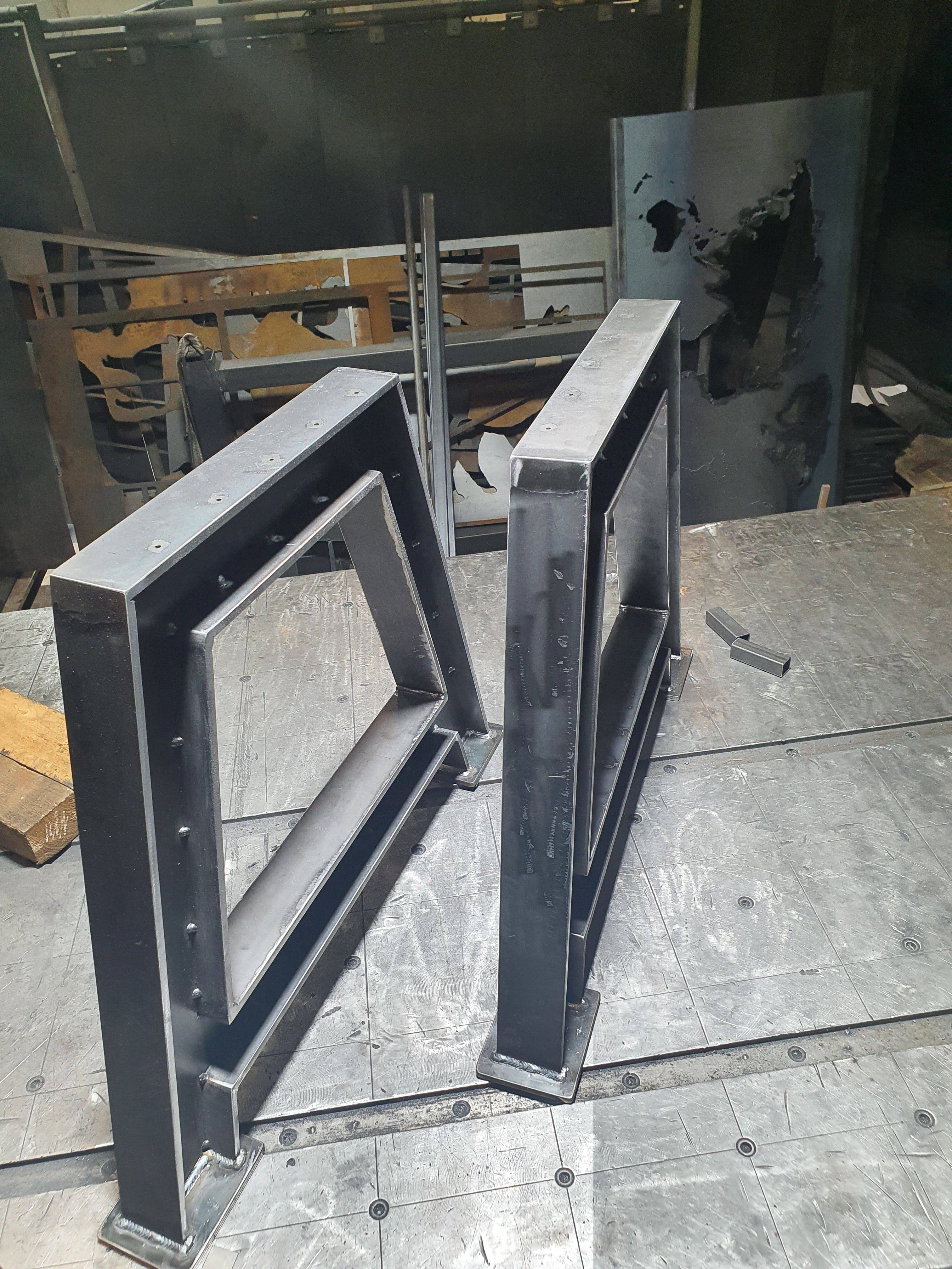 Tischbeine Edelstahl