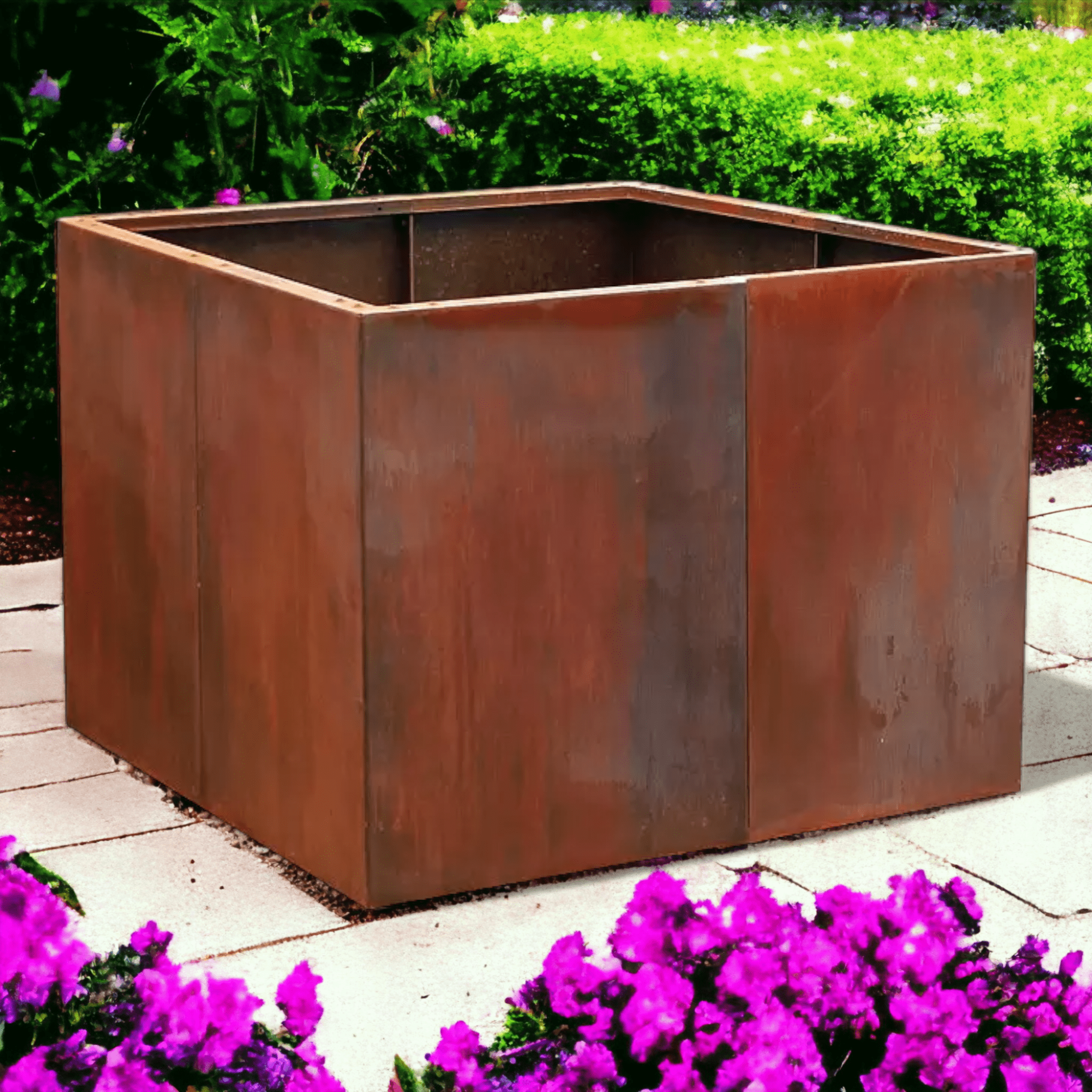 Hochbeet aus Edelrost – Flexibles und robustes Gartendesign