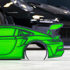 Porsche GT3 RS 992 3D Wandbild Silhouette
